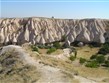 Pohodové týdny v horách s turistikou - Turecko - pohled od Uchisaru na Orencikbasi Valley, Národní park Göreme, UNESCO