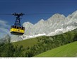 Rakousko - lanovka z Ramsau am Dachstein