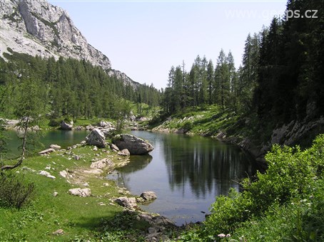 Pohodové týdny v horách s turistikou - Slovinsko - Julské Alpy - Dvojno jezero