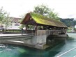 Pohodové týdny v horách s turistikou - Švýcarsko - Luzern - dřevěný most Spreuerbrücke z 13.století