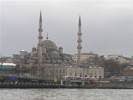 Pobytové zájezdy - Pobyty u moře s výlety - Turecko - Istanbul - Nová mešita, post. 1597 až 1663, matkou Mehmeda III a dokončena matkou Mehmeda IV. Valide 