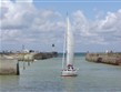 Pobytový zájezd - Francie, Normandie, Dieppe, vjezd do přístavu